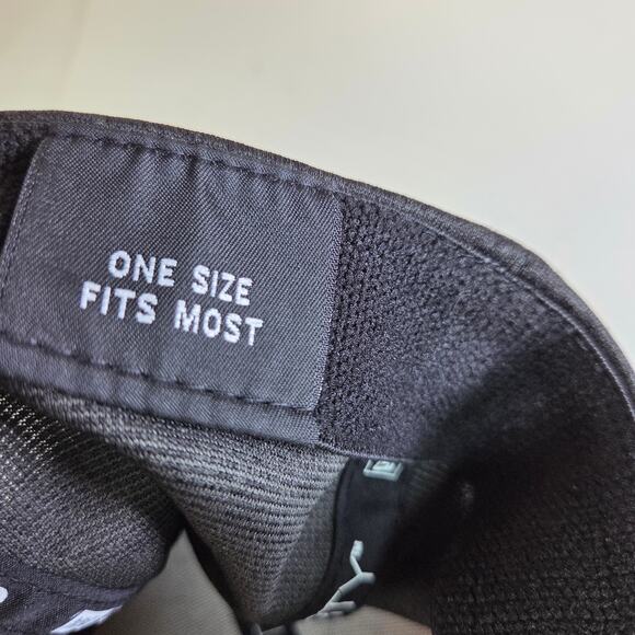 New Era 39THIRTY Houston Astros 2017 World Series Champs Hat OSFM Black Gray - Picture 10 of 11